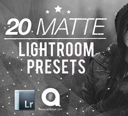 Lightroom预设－20个哑光色调：20 Matte Premium Lightroom Presets